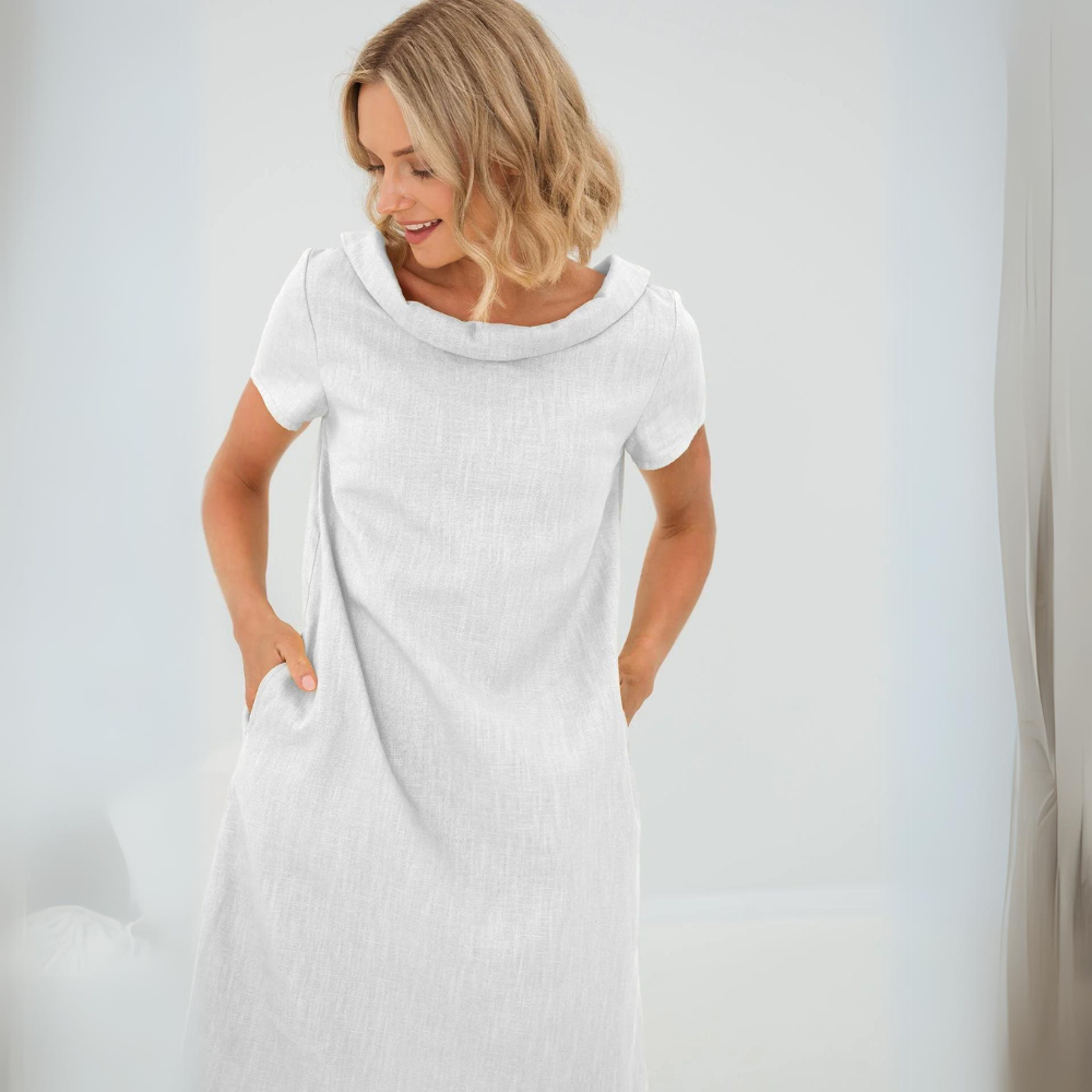 Riley | Leichtes Leinen-Sommerkleid für Damen