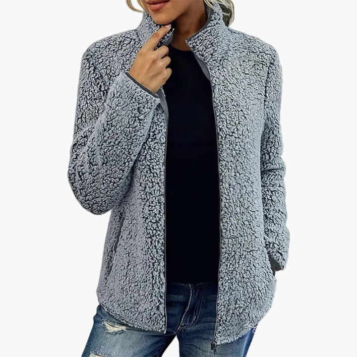 Flore | Warme Damen-Fleeceweste im modernen Stil