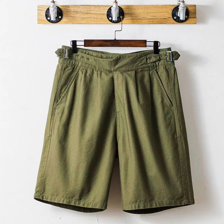 Premium Baumwoll | Gurkha-Shorts für stilvolle Sommertage