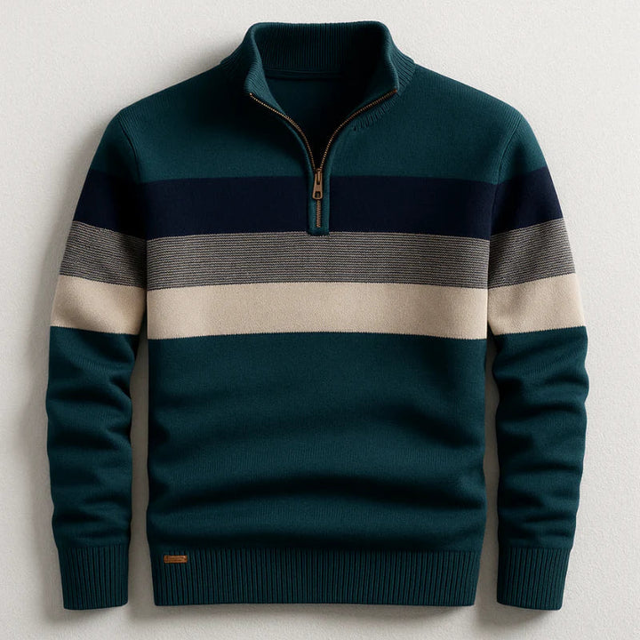 Finn | Herren-Pullover gestreift klassisch & modern