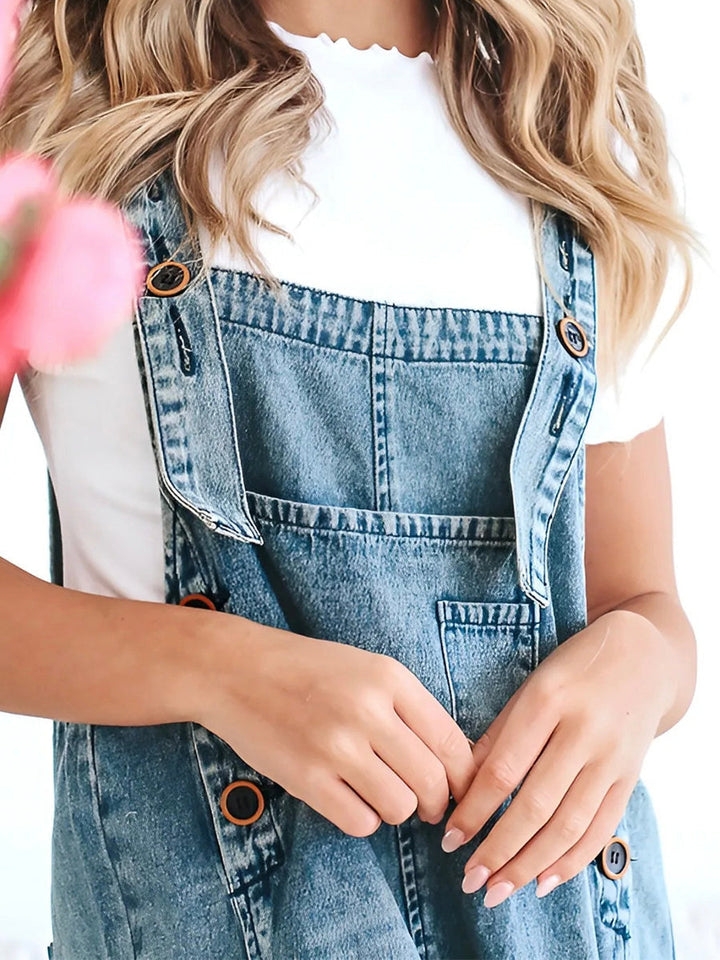 Tilda | Verstellbarer Jeans-Overall im lässigen Look