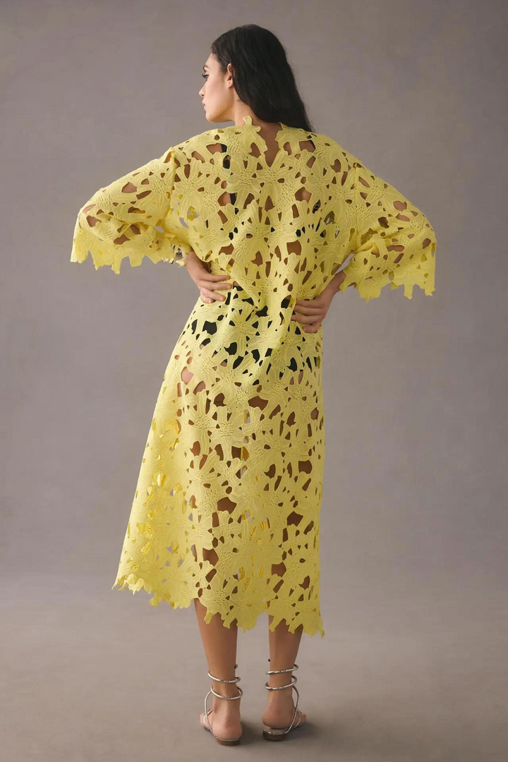 Lourdes | Luftiges Maxikleid mit weitem Schnitt
