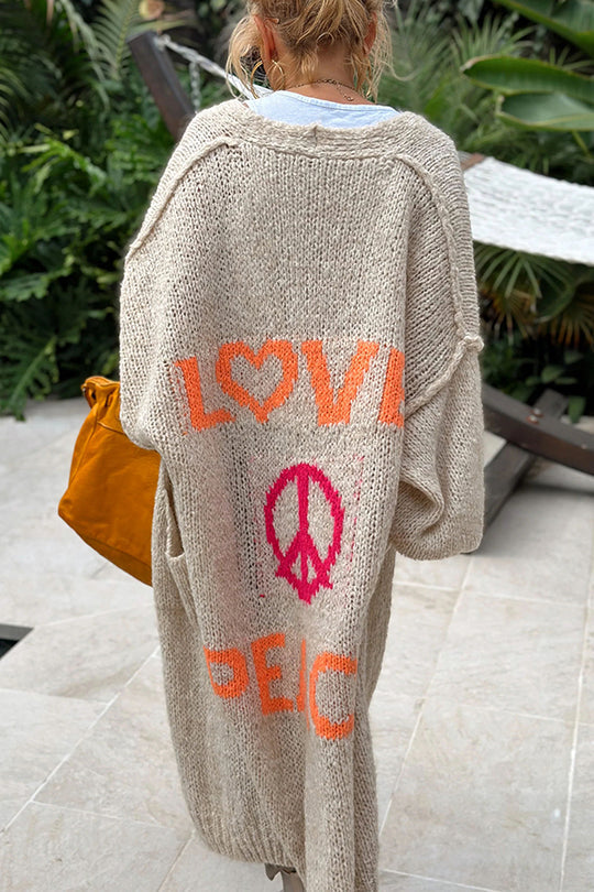 Liebe & Frieden | Trendige Sommerweste