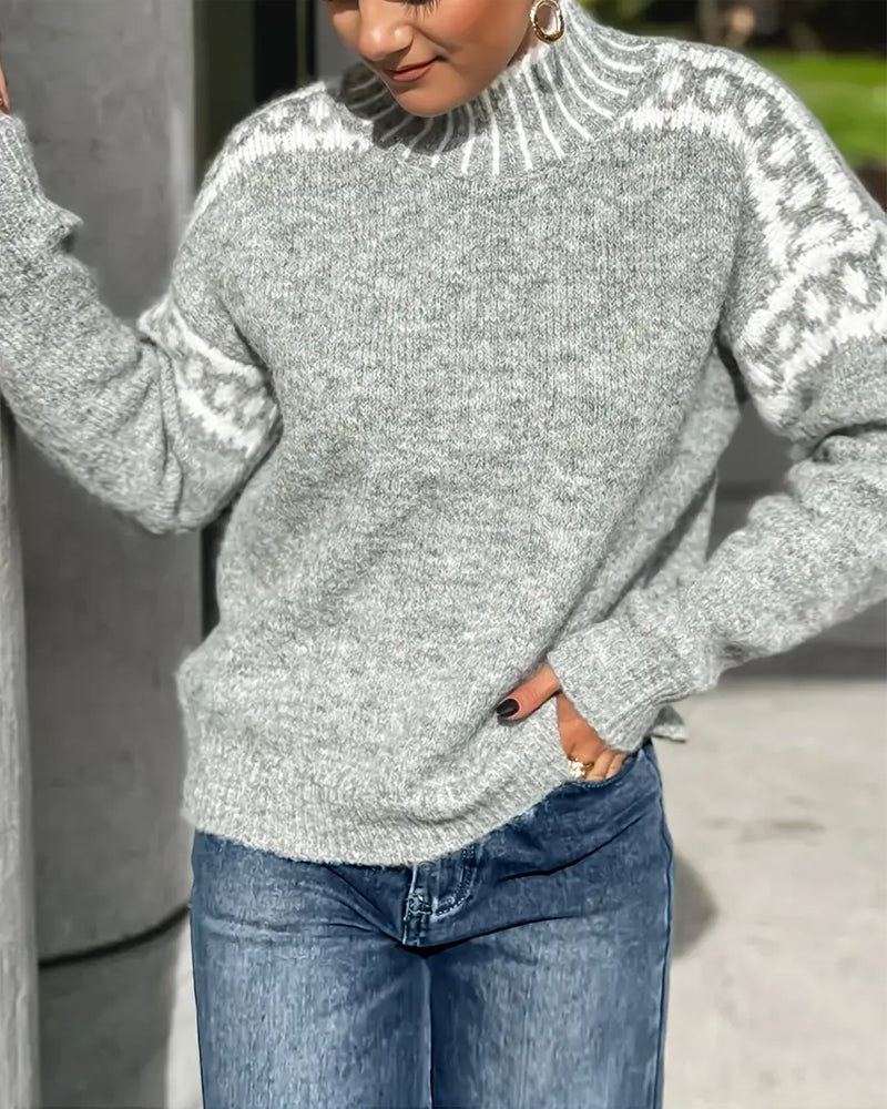 Hanna | Lässiger Strickpullover für jeden Tag