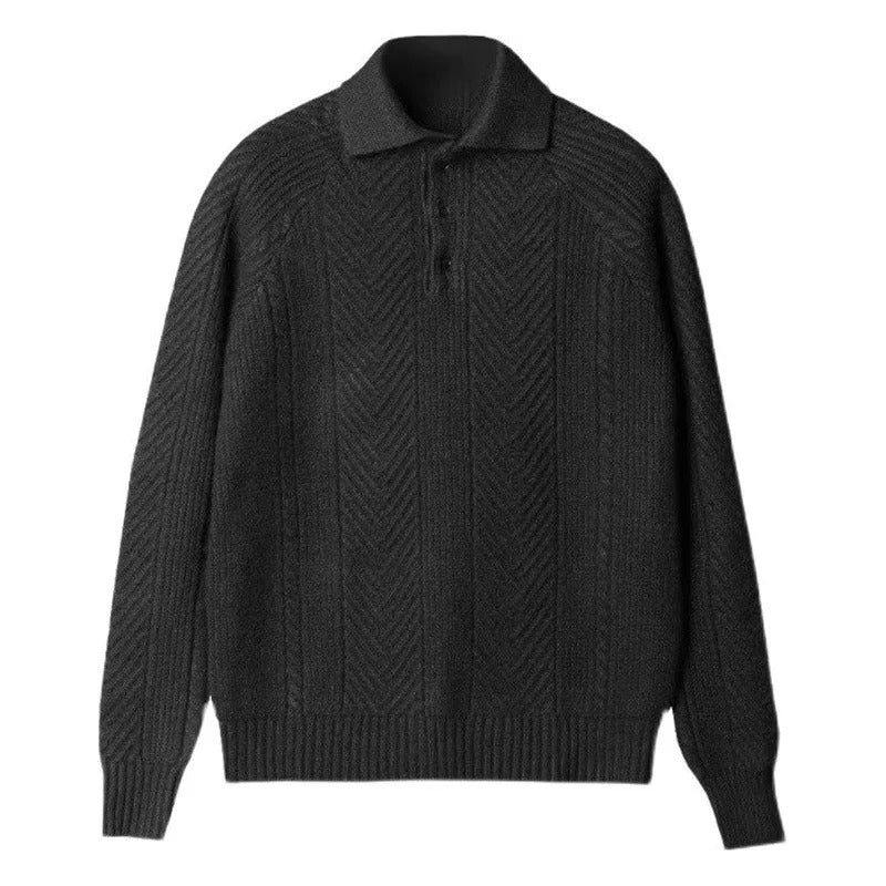 Robinson | Ikonischer Herrenpullover mit Strickmuster