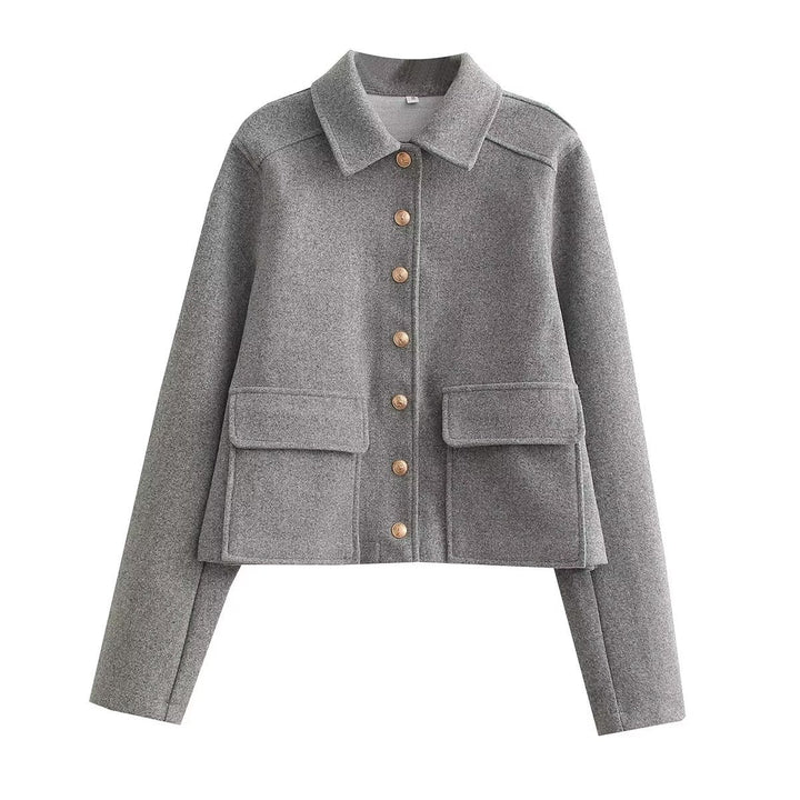 Maria | Gekürzte Tweedjacke für den Alltag