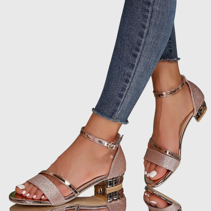 Livia | Modische Absatz Sandalen Damen Trend