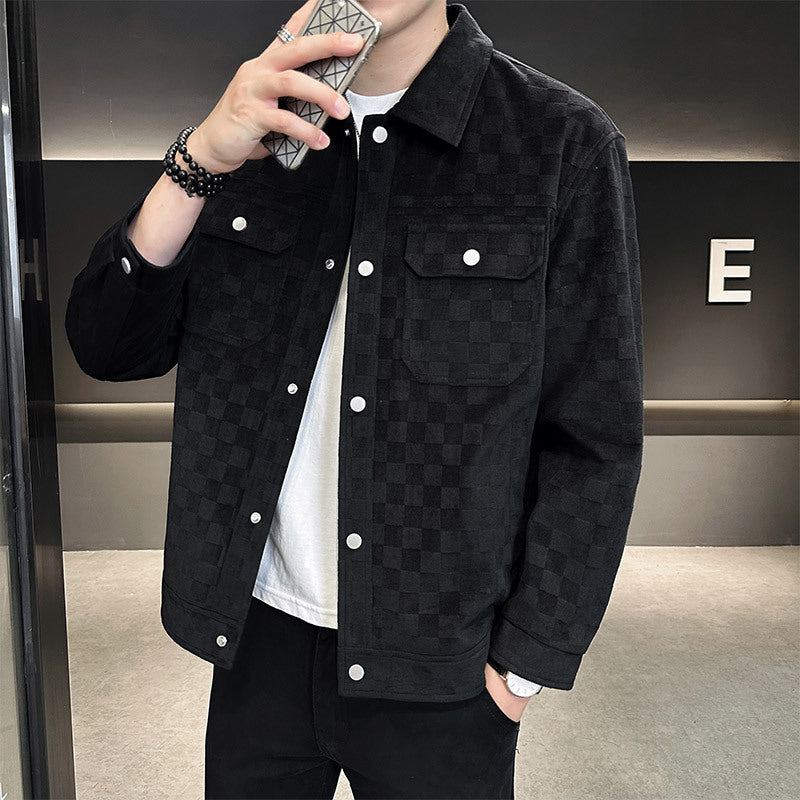 Felix | Stilvolle Jacke aus gerolltem Wildleder