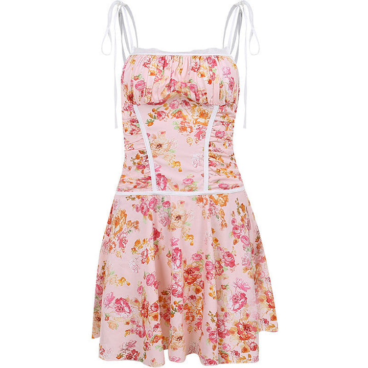 Leikleysi | Minikleid mit floralem Muster