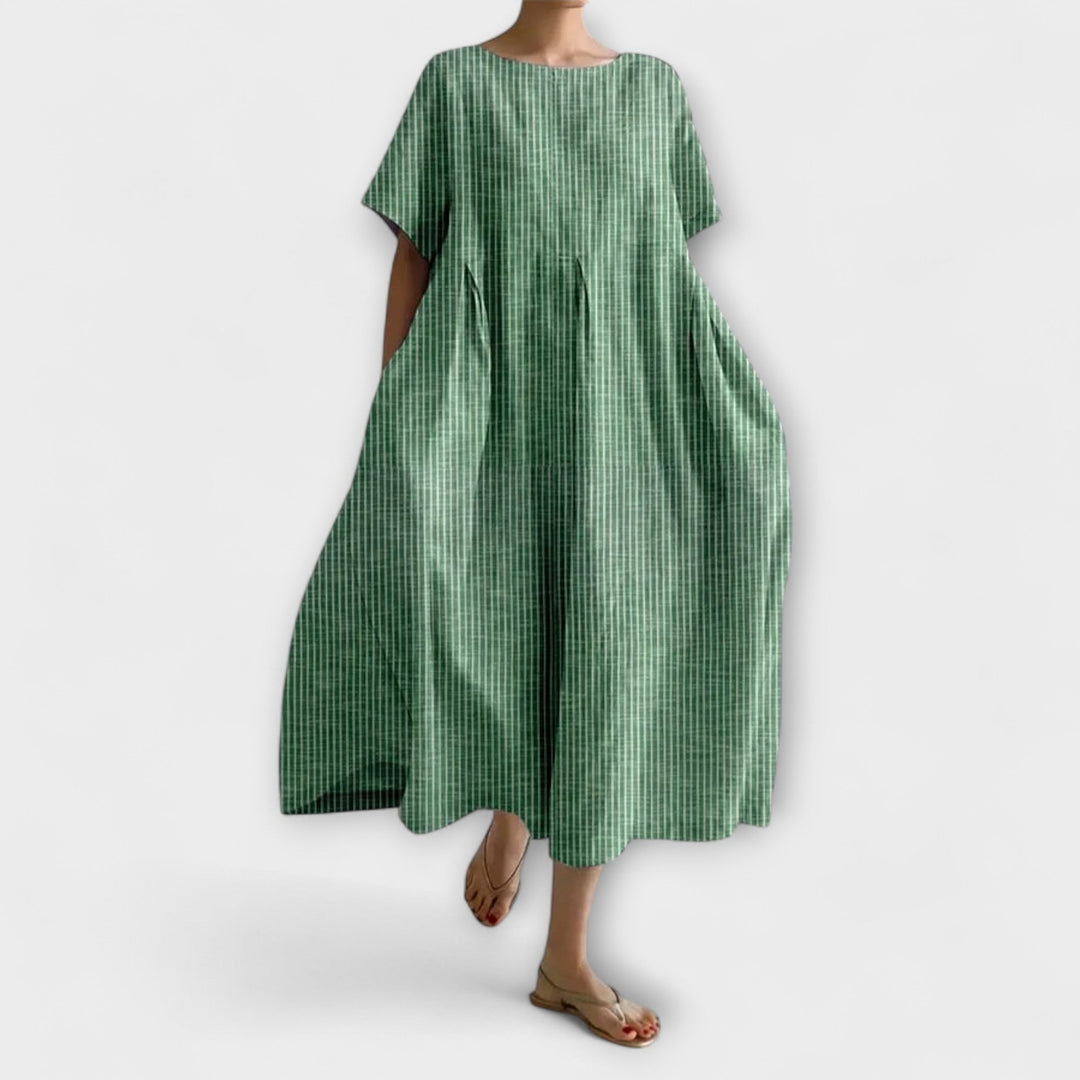 Elena | Auffälliges Midi-Kleid Damen