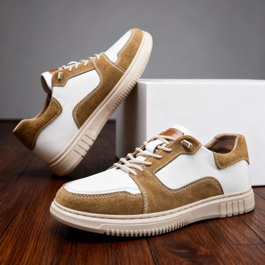 Julian | Zeitlose Wildleder Sneakers für Herren