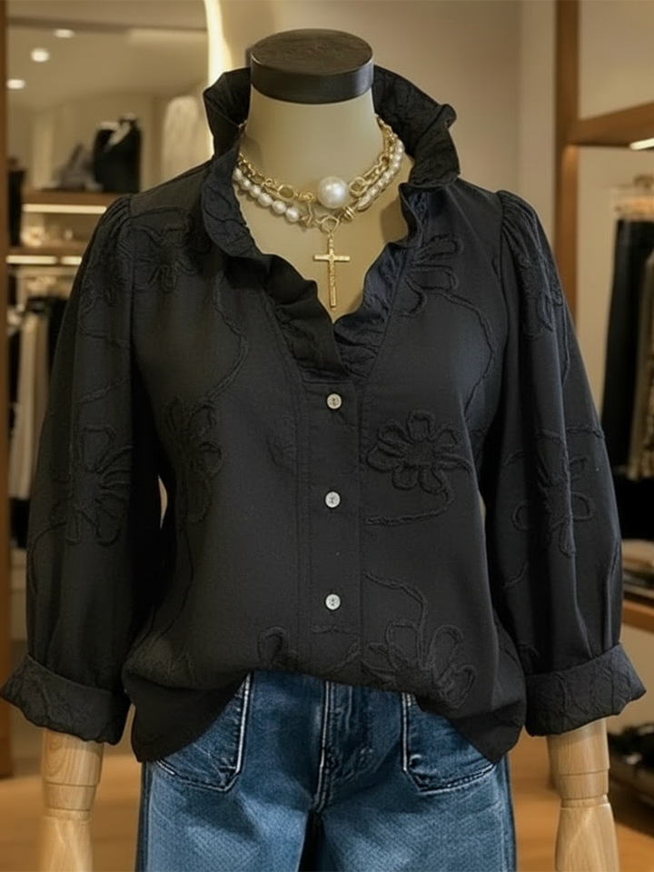 Britta | Komfortable Damen Freizeitbluse elegant