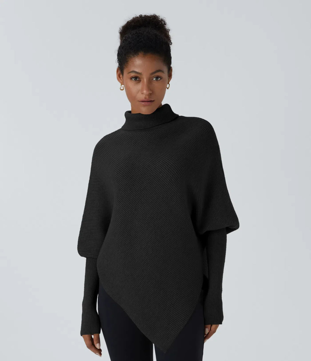 Amaya | Schlanker Damenpullover mit modernem Saumdesign