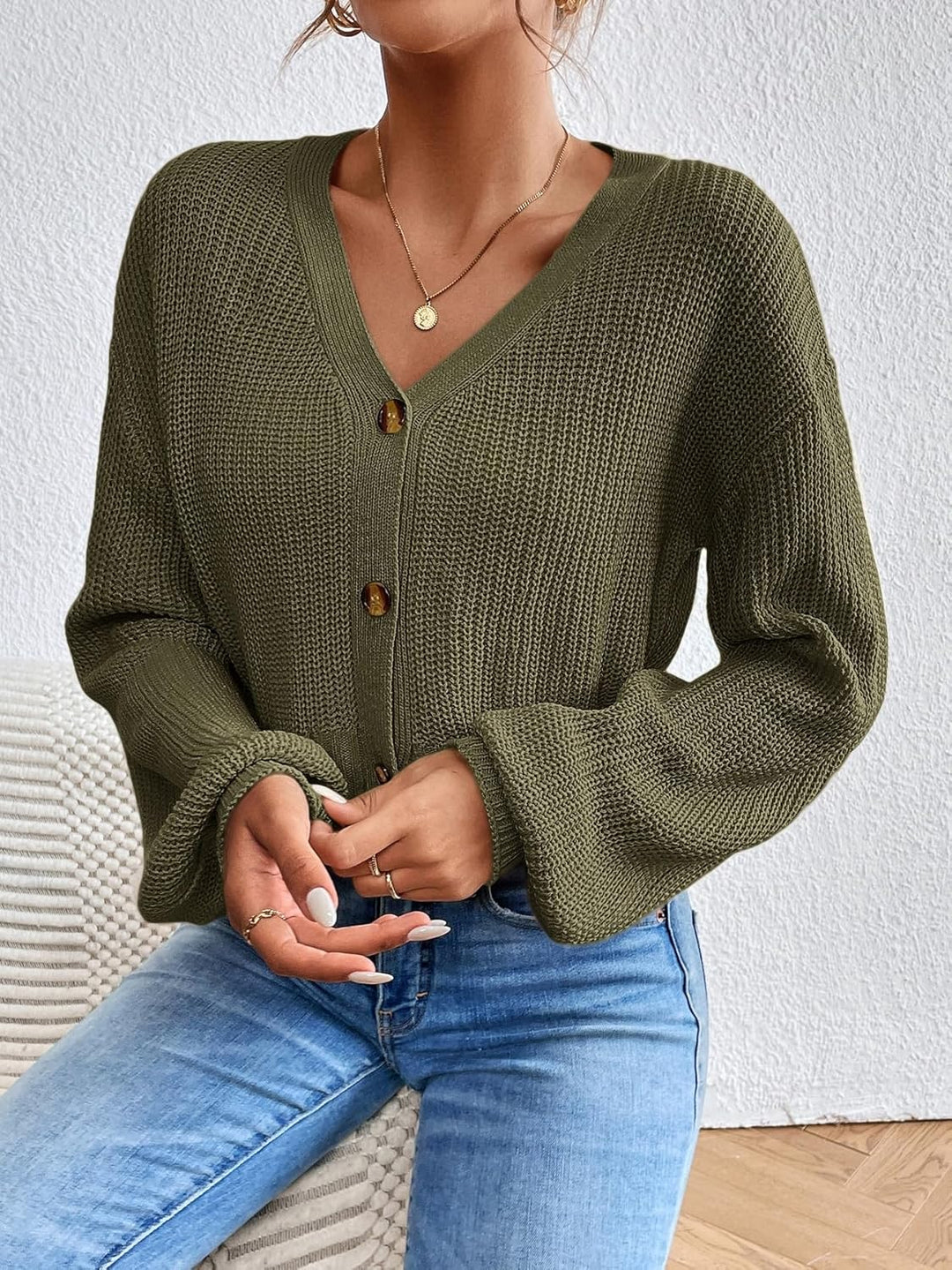 Lara | Lässige Strickjacke für Damen im Süß-Stil