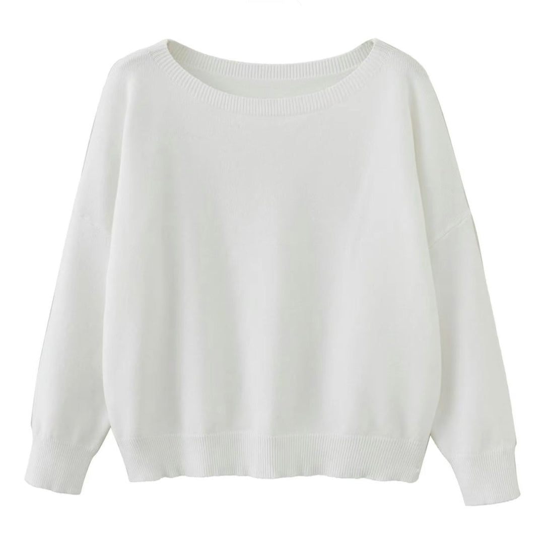 Maya | Pullover mit weich fallenden Schultern