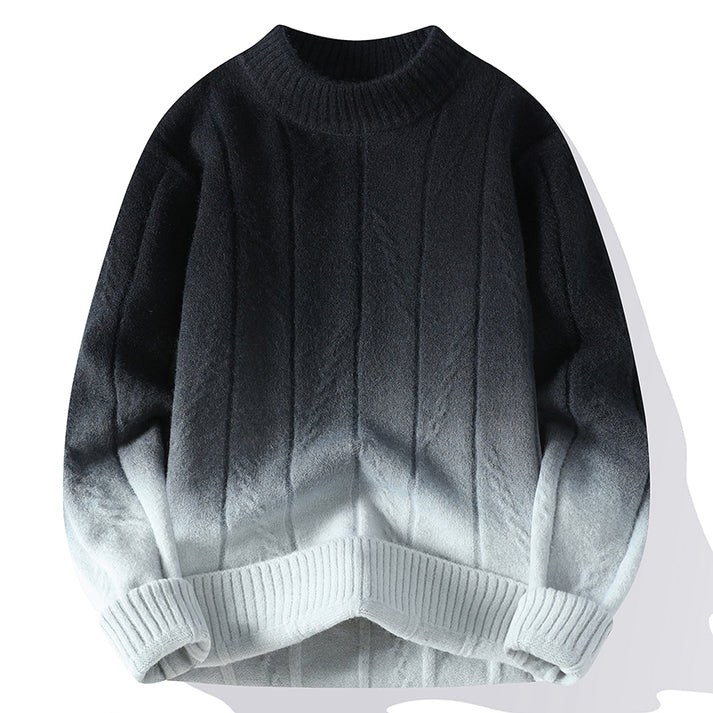 Morgenrot | Ombre-Pullover mit Farbverlaufseffekt