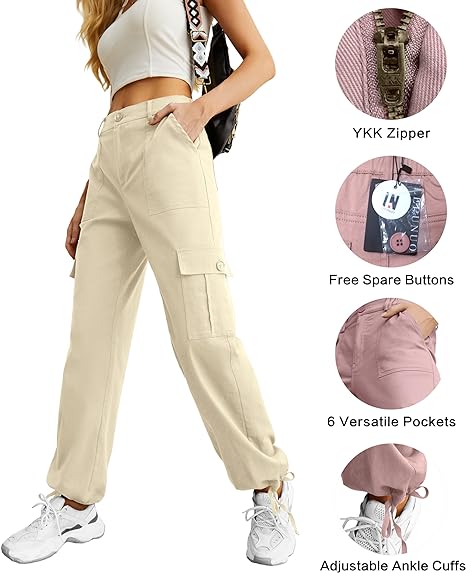 Elin | Reisehose mit hoher Taille & cleaner Optik