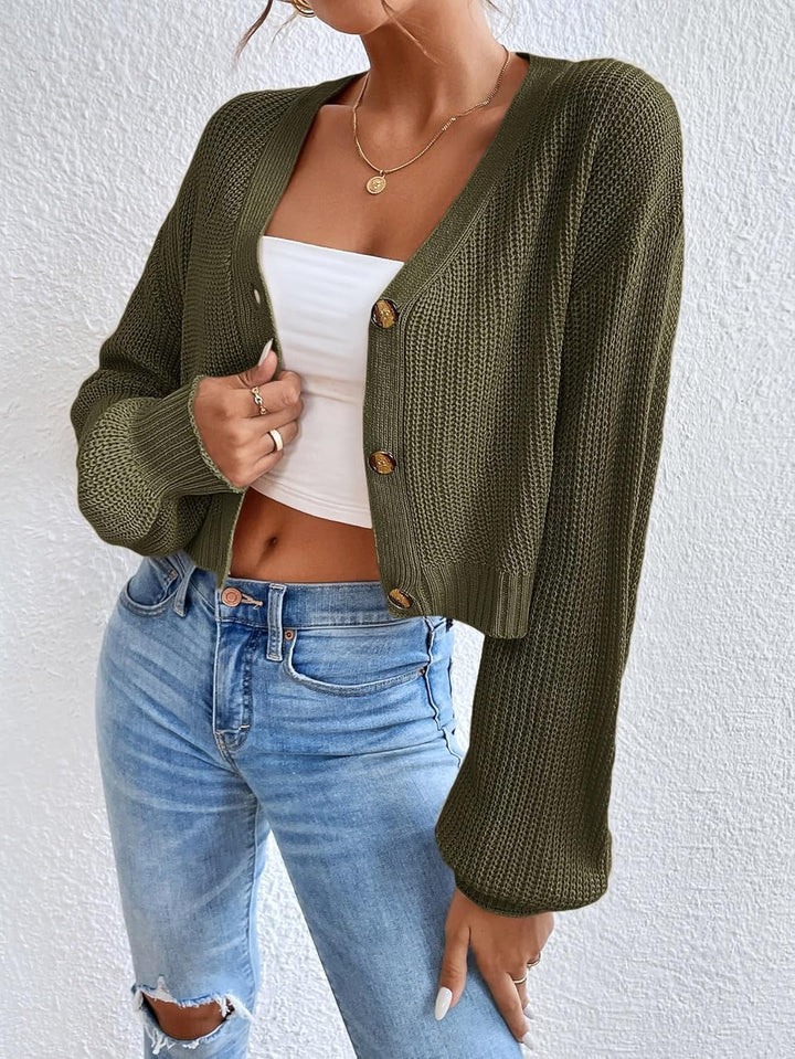 Lara | Lässige Strickjacke für Damen im Süß-Stil