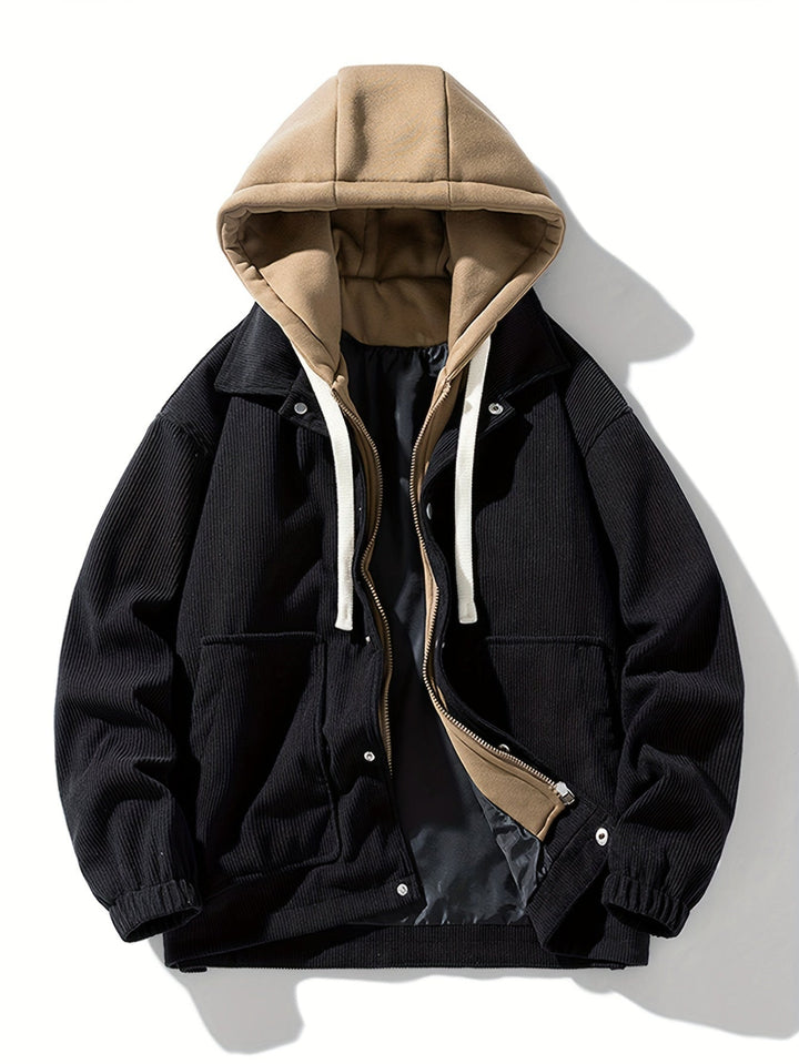 Jacques | Langärmelige Jacke mit Fronttasche
