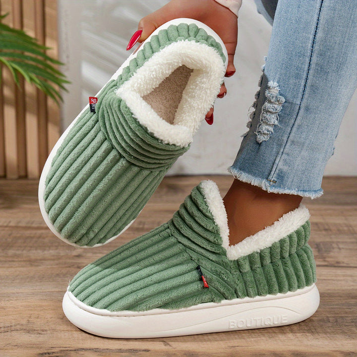 Lina | Gemütliche Plüsch-Pantoffeln für Damen