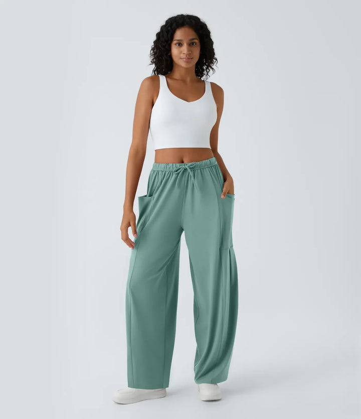 Johanna | Weite Hose Damen elastisch und modern