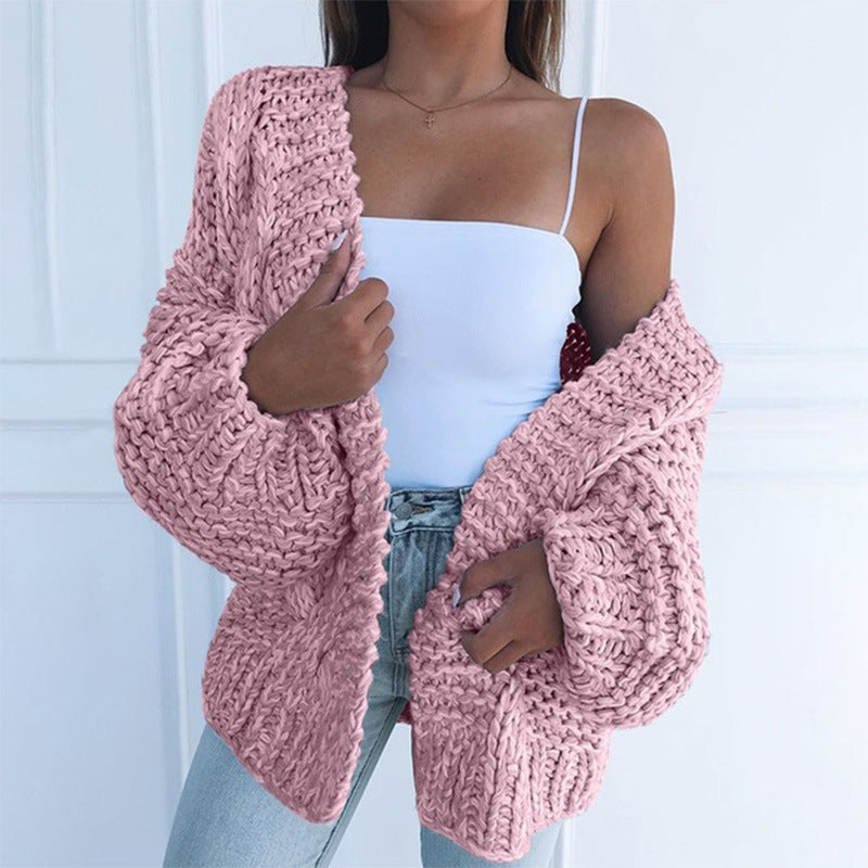 Theresa | Elegante Strickjacke im groben entspannten Design