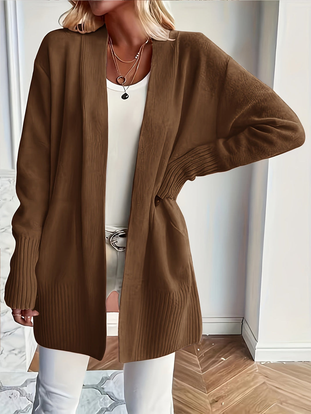 Sofia | Kuscheliger Cardigan mit offenem Schnitt