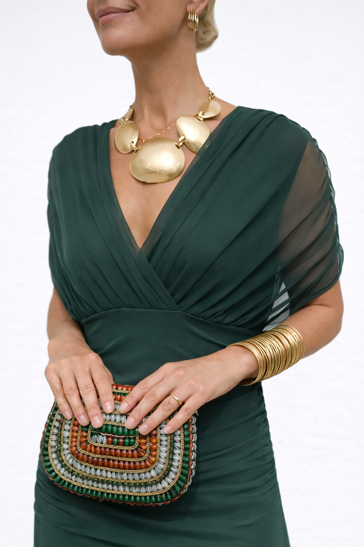 Juliana | Fließendes Maxikleid für Damenmode
