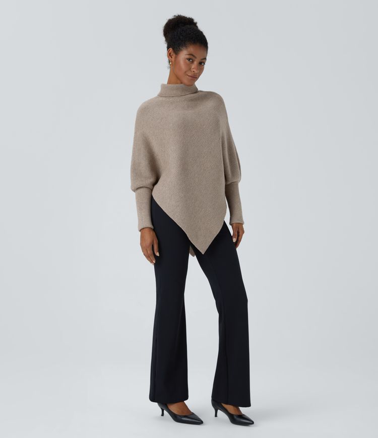 Amaya | Schlanker Damenpullover mit modernem Saumdesign