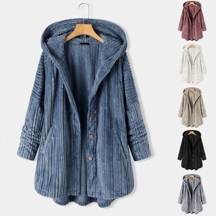 Luisa | Stilvoller Wintermantel mit Reversdesign