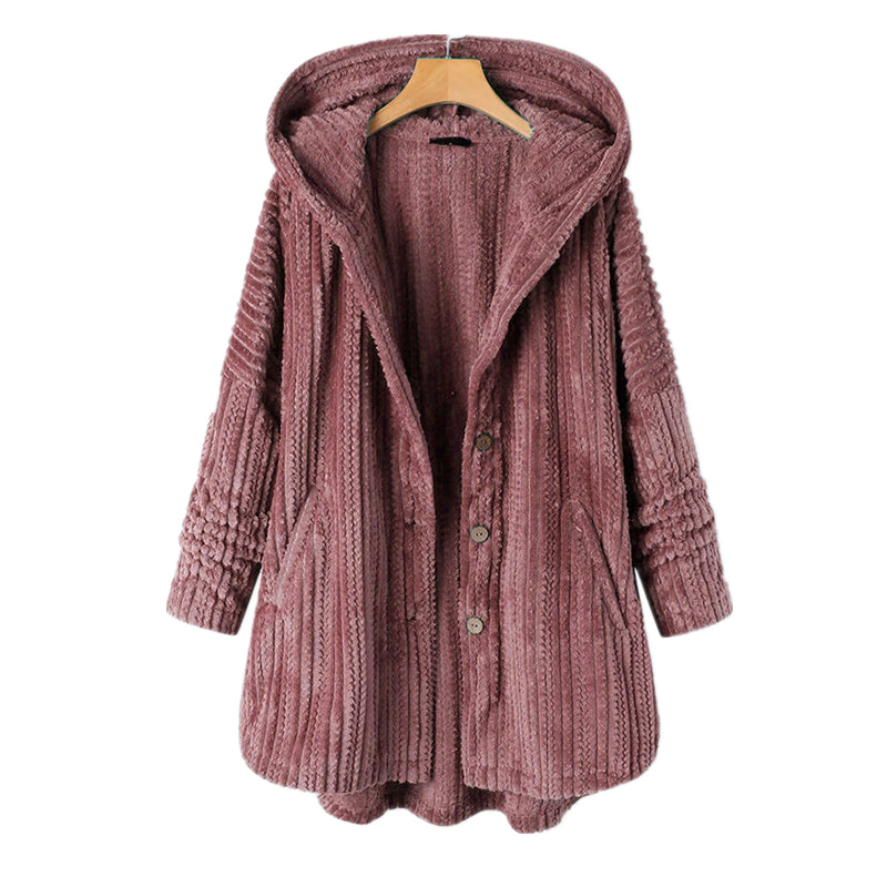 Luisa | Stilvoller Wintermantel mit Reversdesign