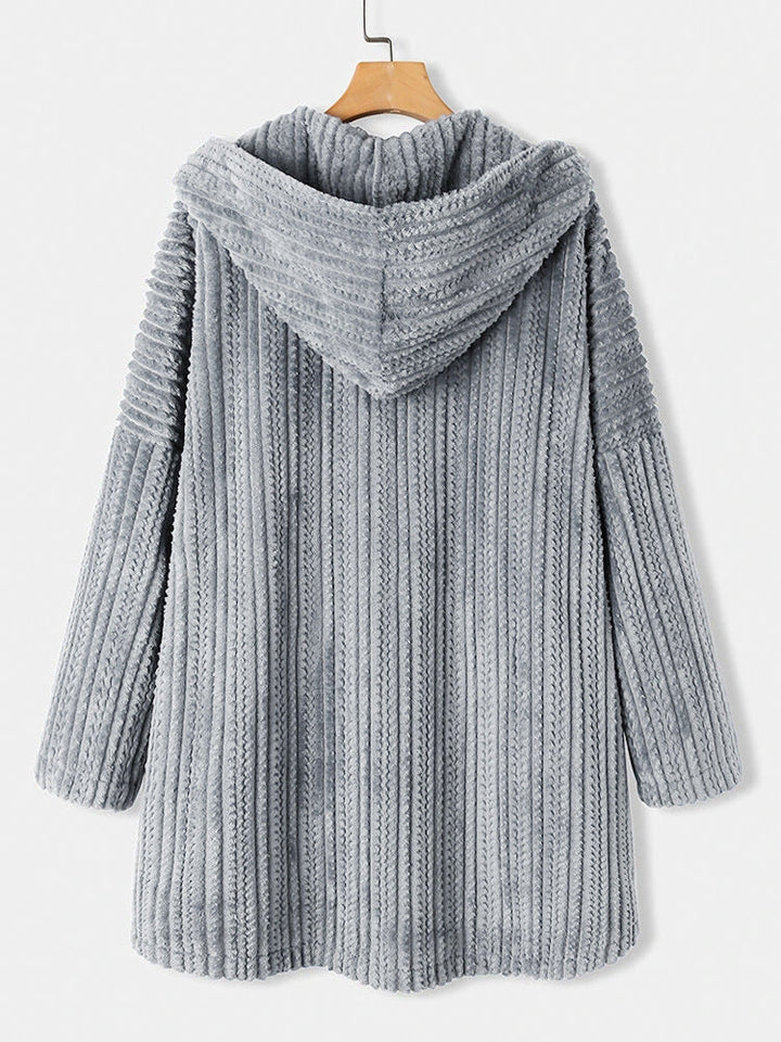 Luisa | Stilvoller Wintermantel mit Reversdesign