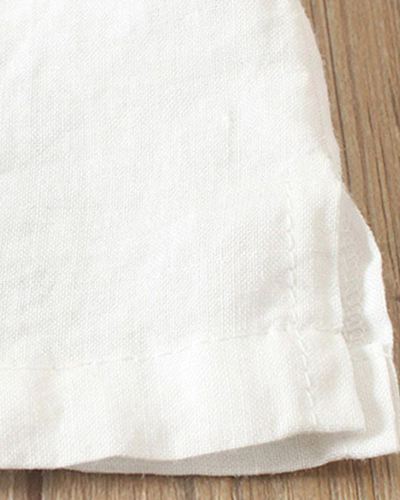 Amalia | Solid T-Shirt mit kurzen Ärmeln für den Sommer