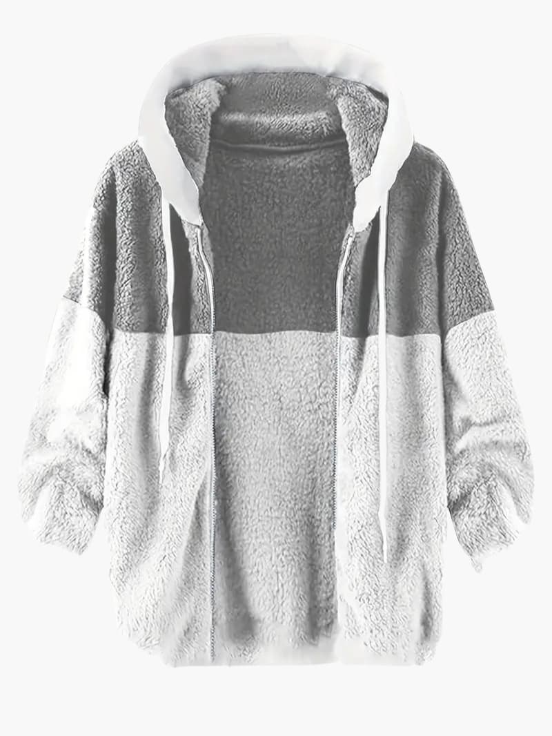 Jonas | Warme Fleecejacke mit Kapuze für Herren