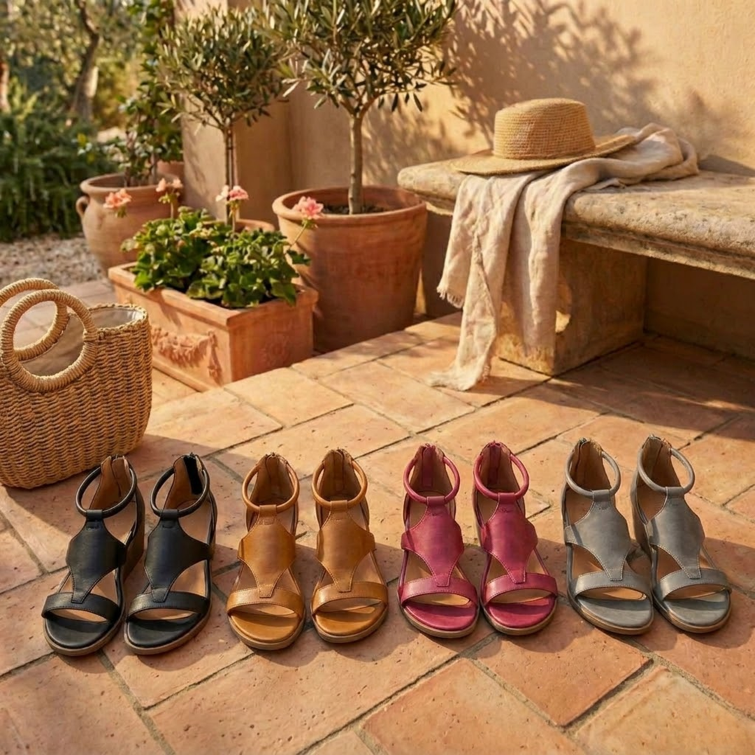 Sofia | Modische Küsten Sandalen Damen Trend
