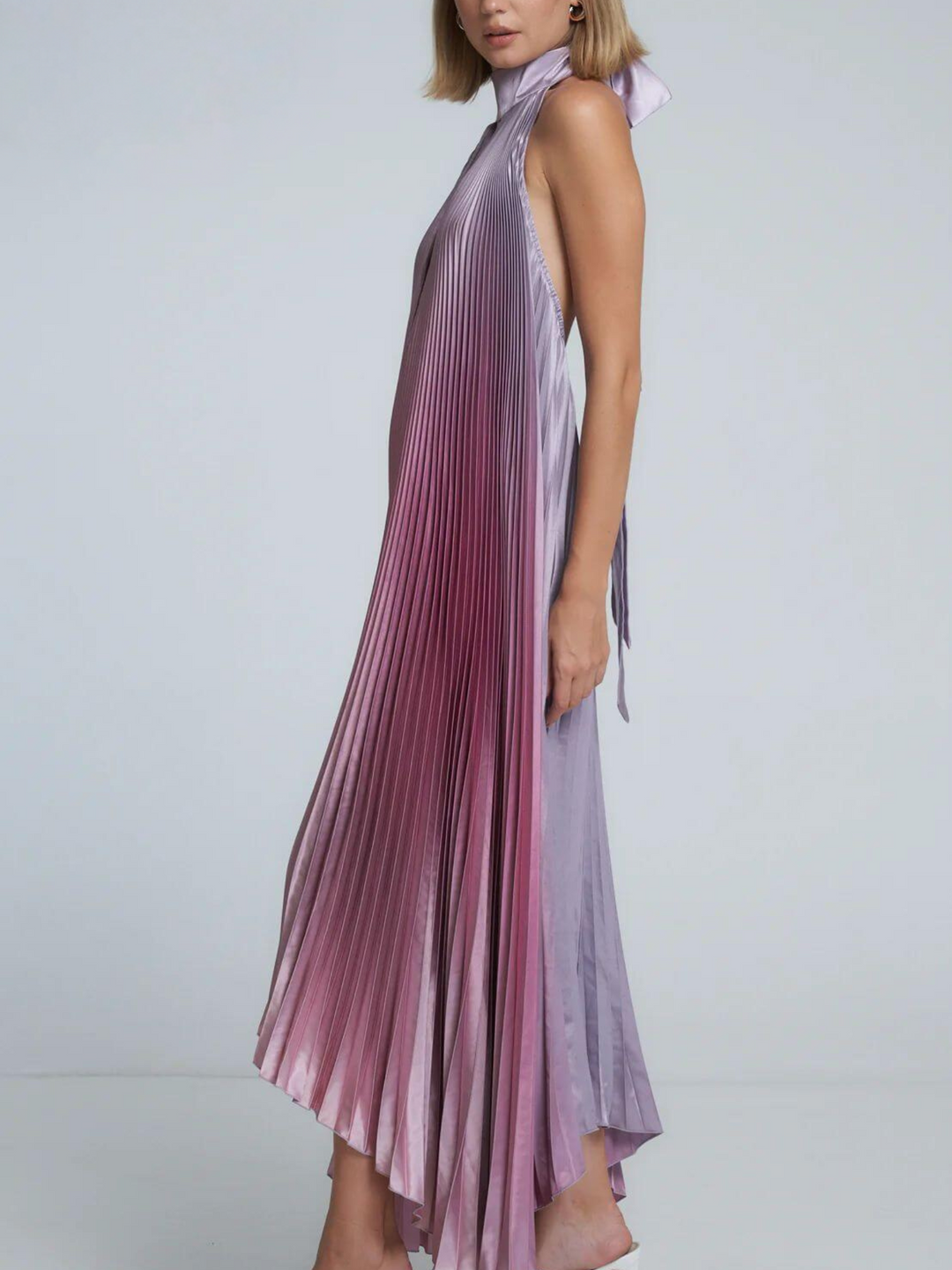 Janella | Maxikleid mit Neckholder-Trägern