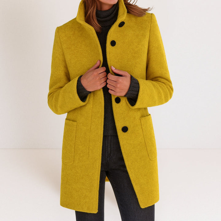 Victoria | Damenjacke mit hohem Kragen luxuriös