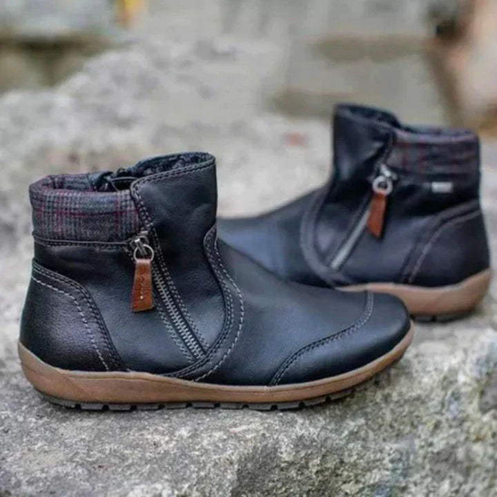 Nova | Wasserdichte Herbststiefel mit Reißverschluss