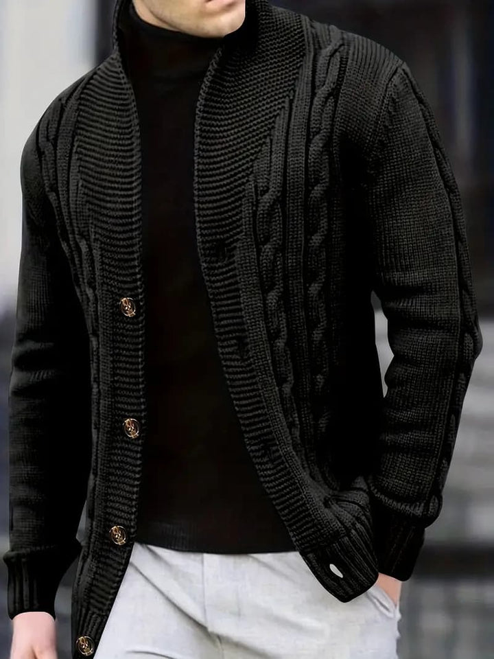Teun | Pullover aus weichem Rippenstrickgewebe