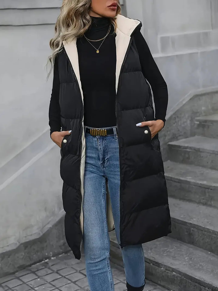 Talia | Warmer Kapuzenpulli mit Zipper und Komfort