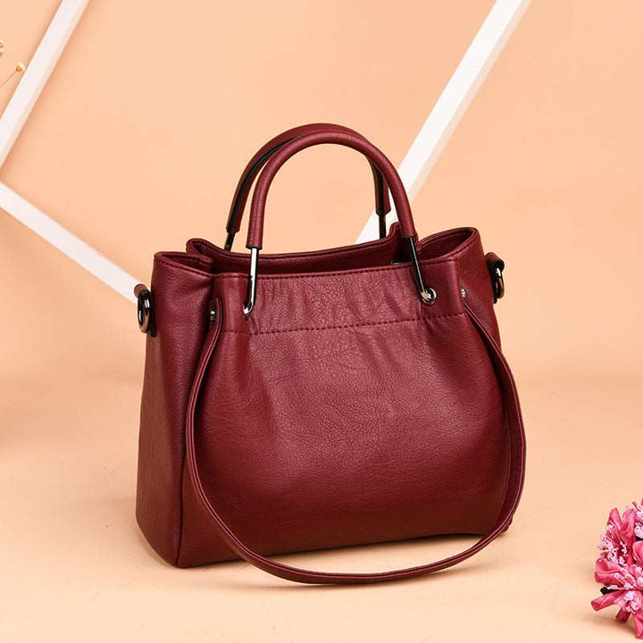 Ella | Eimertasche aus Leder im stilvollen Retrodesign