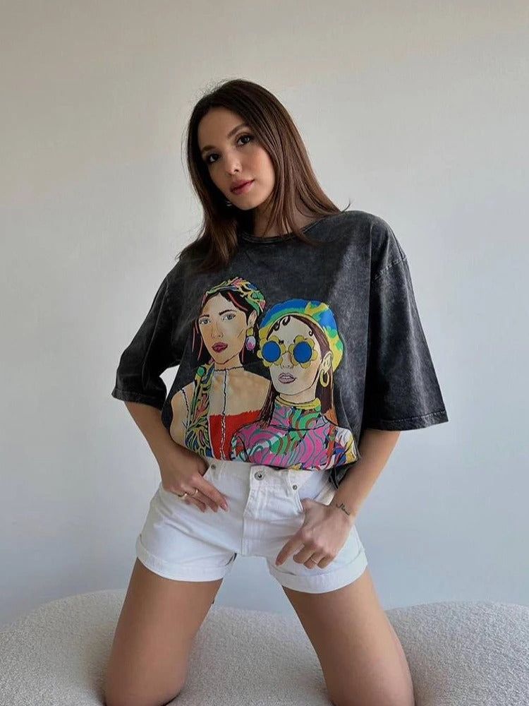 HANA | Übergroßes T-Shirt für Damen