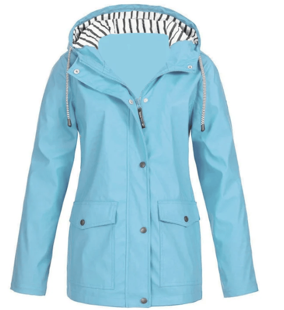 Ilektra | Elegante Langärmelig Wasserdicht KapuzenPullover