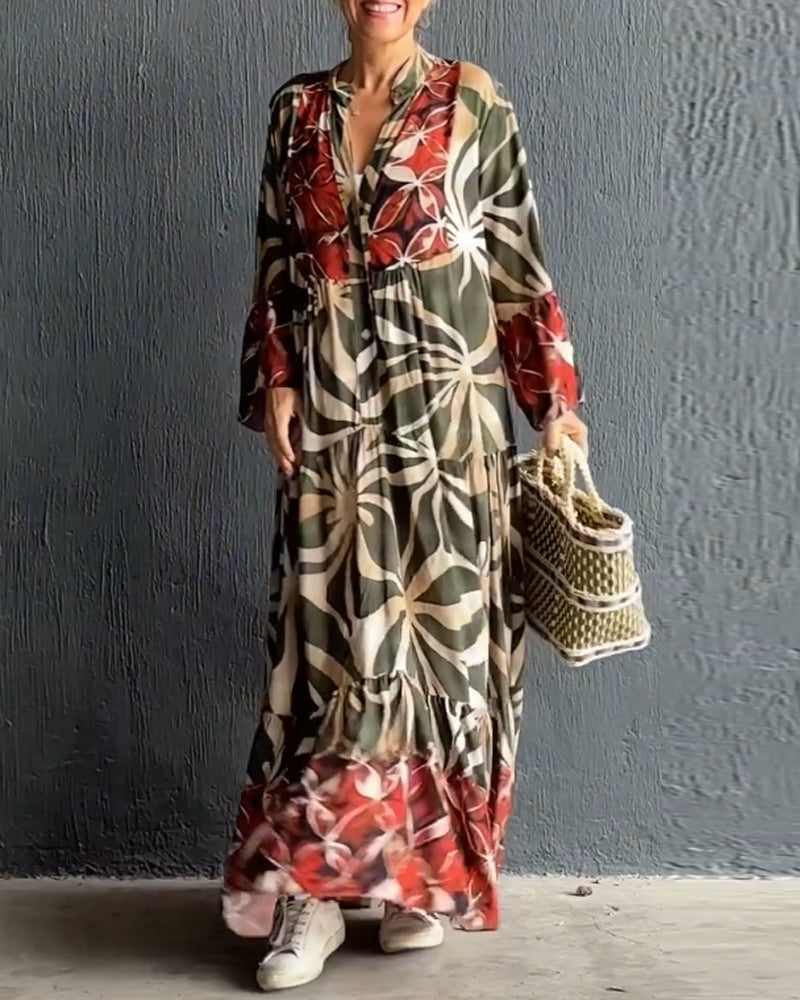 Ulrike | Lockeres Sommerkleid mit Print