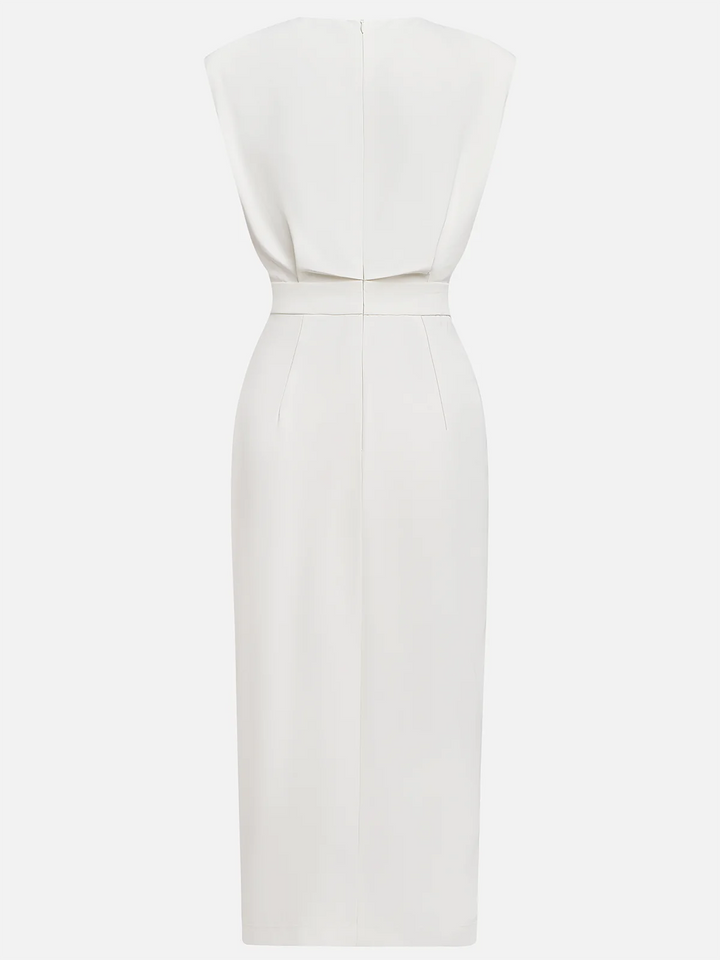 Valeria | Stilvolles Freizeitkleid Damen mit V-Ausschnitt