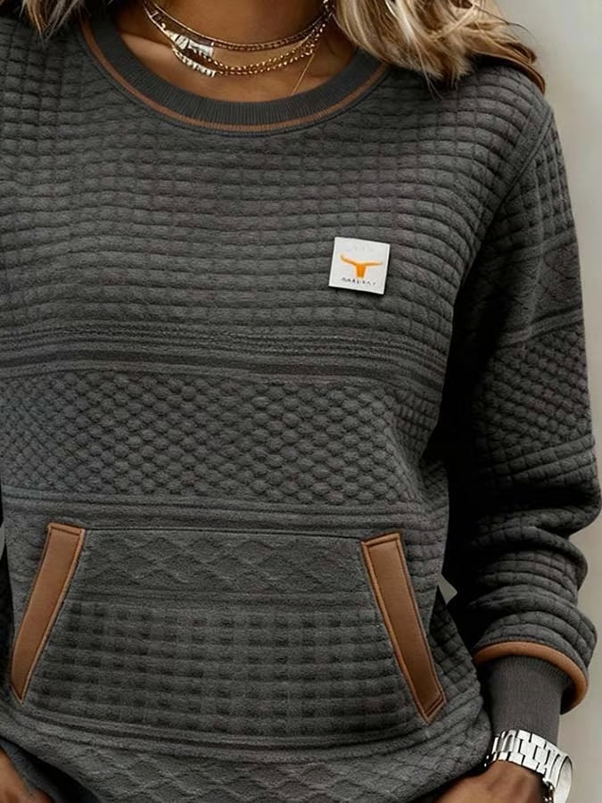 Nina | Damen Retro-Pullover für Freizeit und Natur