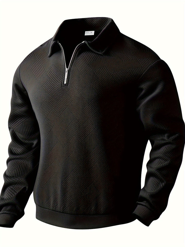 Ewald | Pullover mit viertellangem Reißverschluss