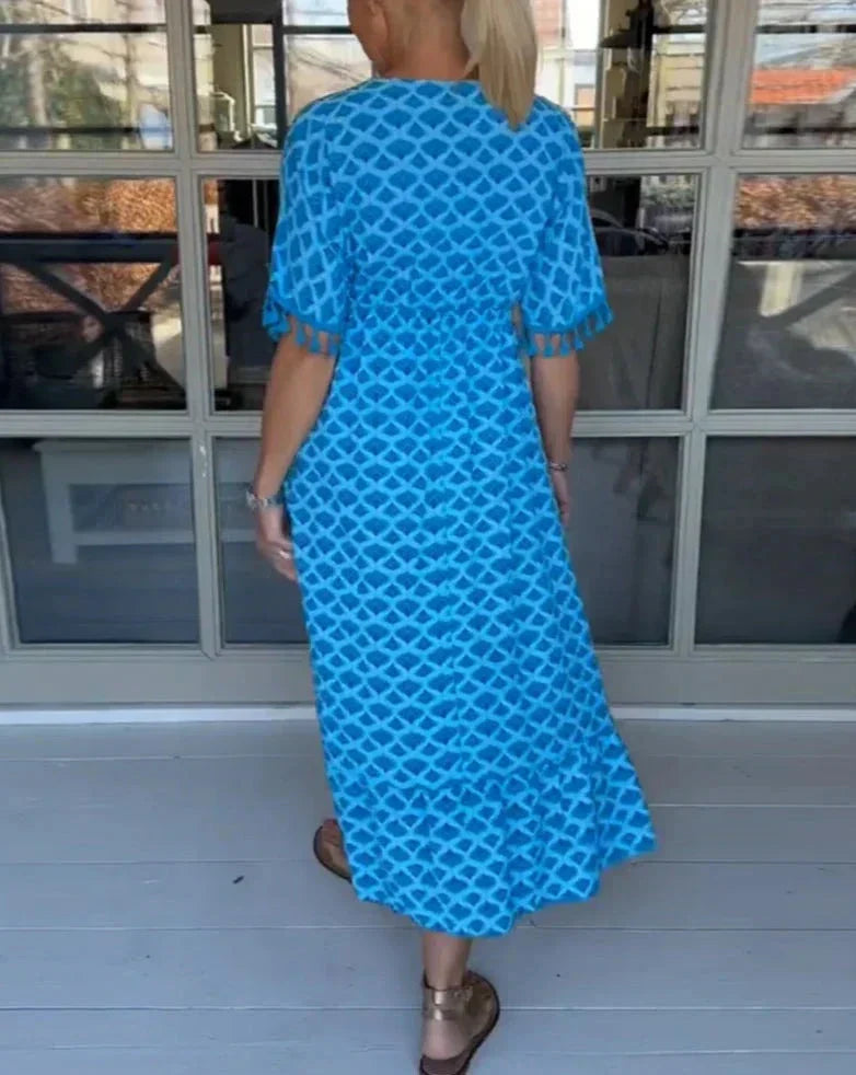 Thea | Farbenfrohes, stilvolles Freizeitkleid