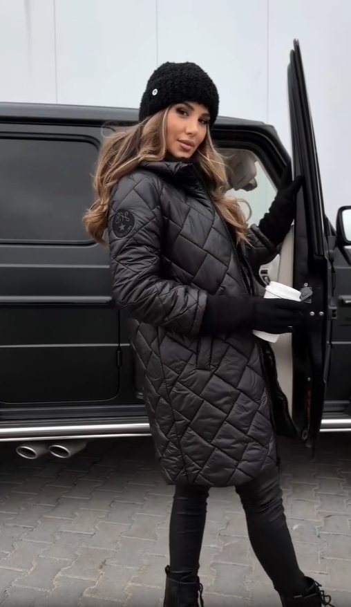 Clara | Gestepptes Damen Kapuzenjacke modern stilvoll
