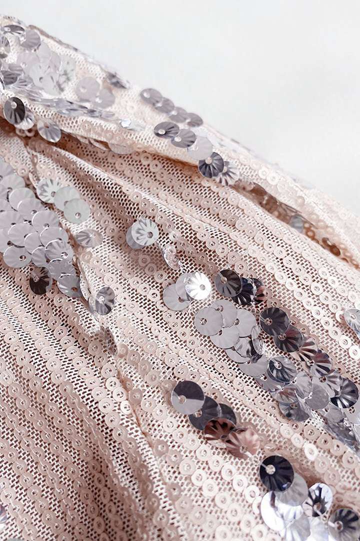 Abend-Top mit glitzernden Pailletten für besondere Anlässe